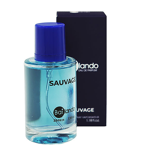 عطر جیبی مردانه بایلندو مدل SAUVAGE حجم 35 میلی لیتر